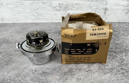 YCM 2500G Nautical Dash Compass