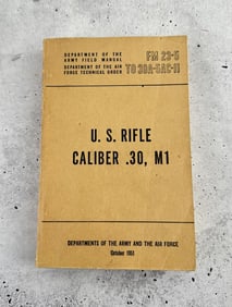 FM 23-5 U.S. Rifle Caliber .30 Field Manual