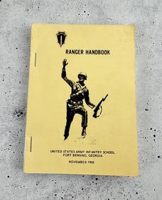 Vietnam War US Army Ranger Handbook
