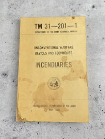 TM 31-201-1 Unconventional Warfare Incendiaries