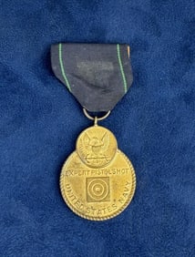United States Navy Expert Pistolshot Medal