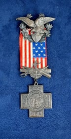 Spanish American War Medal Numbered
