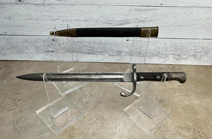 WWI WW1 M1908 Brazilian Mauser Bayonet