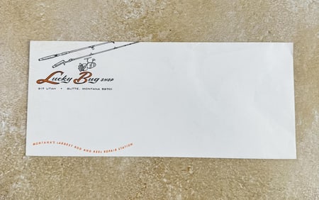 Lucky Bug Fly Fishing Shop Envelope Butte Montana