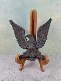 Cast Iron Brick Wall Eagle