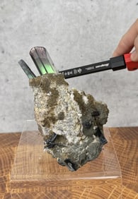 Watermelon Vivianite Cobalt Idaho Specimen