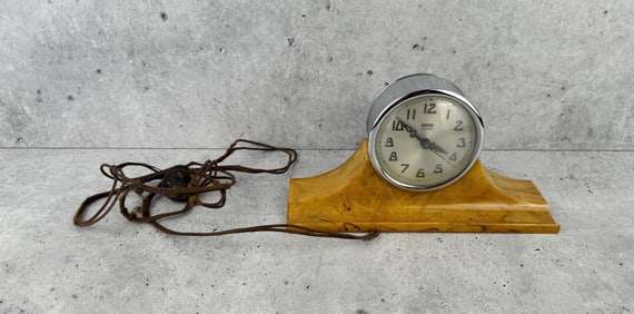 Art Deco Bakelite Bond Electric Clock