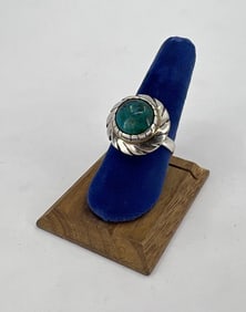 Navajo Sterling Silver Turquoise Ring