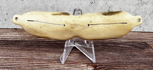 Caribou Horn Eskimo Inuit Snow Goggles