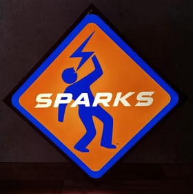 Sparks Energy Drink Lighted Sign