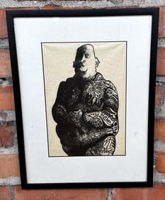 James Todd Missoula Montana Woodblock Print