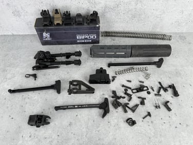 Collection of AR-15 Rifle Parts