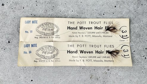 Pott Fly Company Missoula Montana Fishing Flies