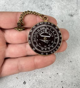 F 104 Circular Slide Rule & Navigational Computer