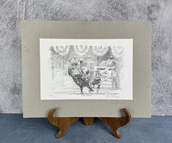 Bud Helbig Montana Cowboy Limited Print