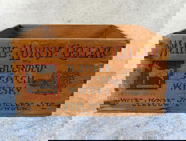 White Horse Cellar Scotch Whisky Crate
