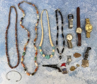 Collection Of Jewelry & Watches