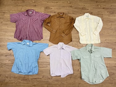 Collection Of Vintage Men's Shirts