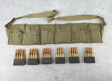 30-06 Rifle Ammo Bandolier