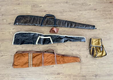 Collection of Rifle Scabbards