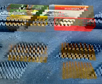 50 Rounds of 22-250 Rifle Ammo