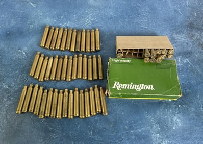 .300 Win Mag Rifle Brass and Ammo