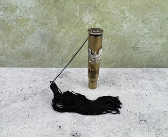 US Navy Air Force Trench Art Shell