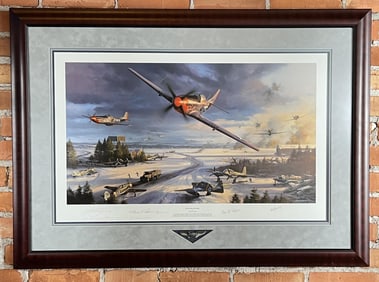 Mustang Mayhem Nicolas Trudgian Print