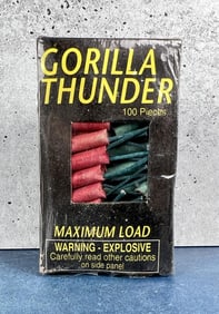 Vintage Gorilla Thunder Firecrackers