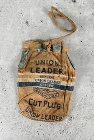 Union Leader Cut Plug Tobacco Bag