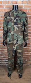 Woodland Camo Uniform Jacket and Pants