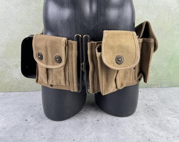 WWI WW1 1918 Dated Browning BAR Rifle Belt