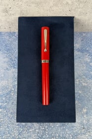 Sheaffer No Nonsense Red Fountain Pen Italic Tip