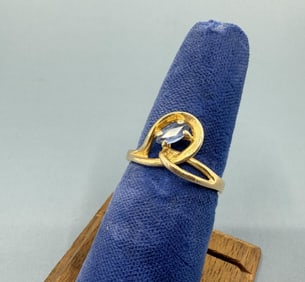 14K Gold Spinel Ring