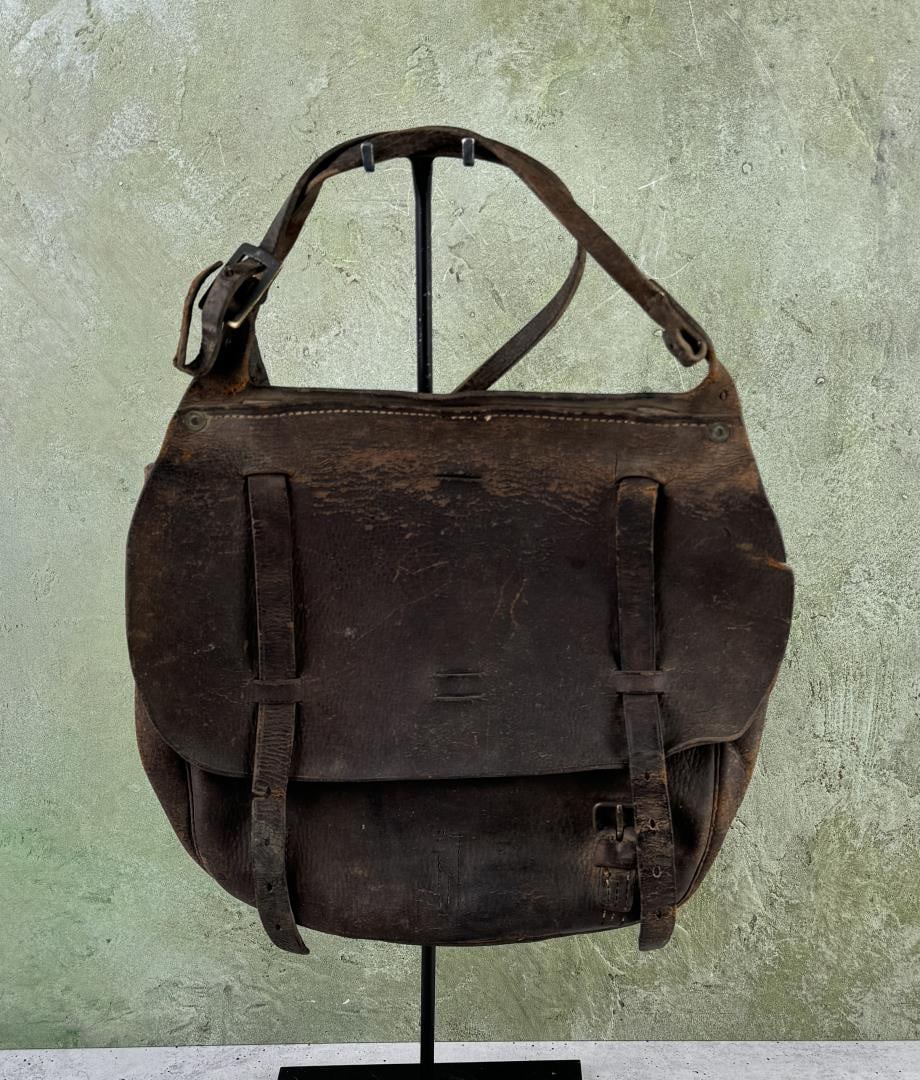 WWI WW1 US Cavalry Messenger Dispatch Bag: Nice example.