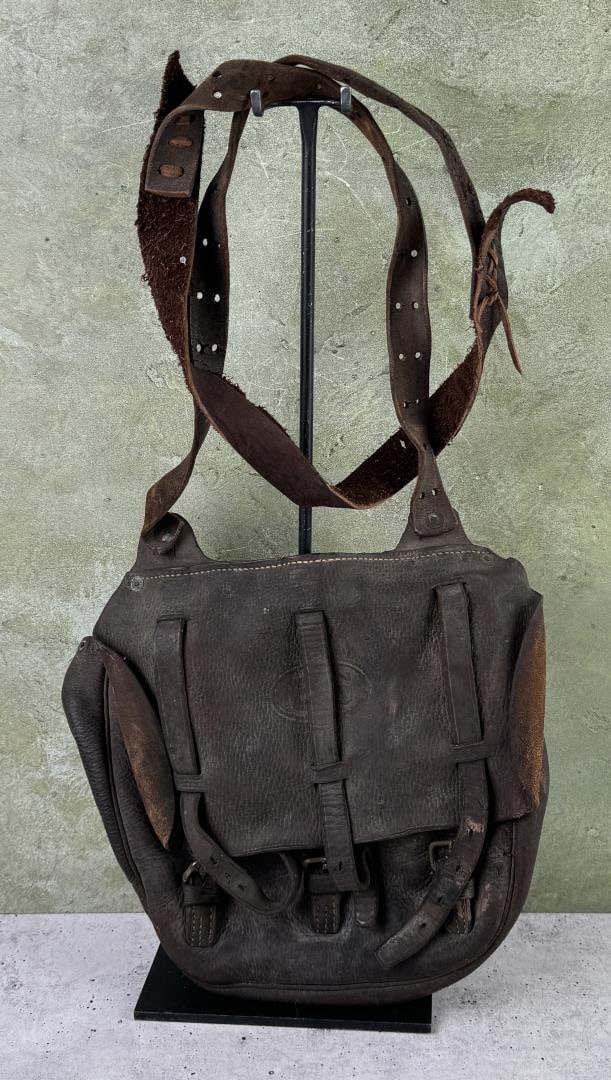 WWI WW1 US Cavalry Messenger Dispatch Bag: Nice example.