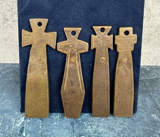 Antique Fur Trade Era Crosses