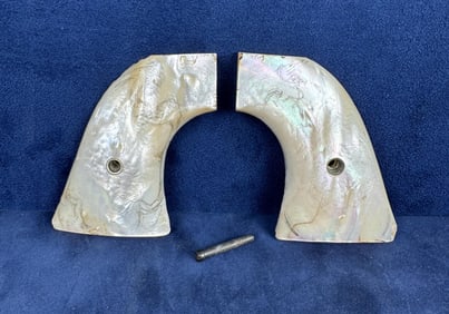 Antique Pearl Colt Single Action Army Grips