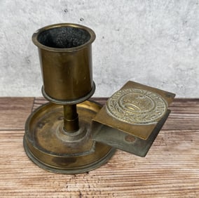 WWI WW1 Trench Art Ashtray & Match Holder