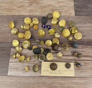 US Armed Forces Buttons 1860-1918
