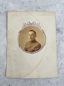 WWI WW1 33rd Division Soldier Photo