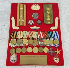 Soviet Russian General Military Medal Collection