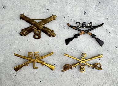 WWI WW1 Officers Collar Insignia