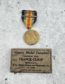 WWI WW1 US Army Victory Medal