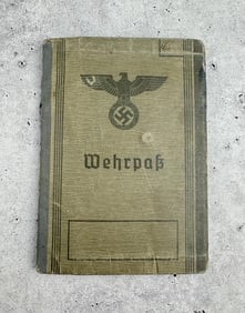 WW2 German Military ID Book & Armband
