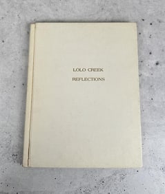 Lolo Creek Reflections First Printing