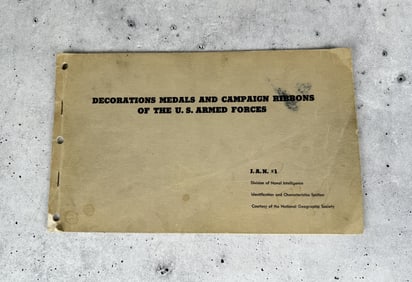 Decorations Medals & Campaign Ribbons US Forces