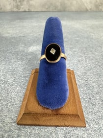 Art Deco Gold Filled Ring