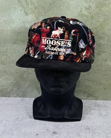 Vintage Moose's Saloon Kalispell Montana Hat