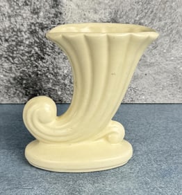 Shawnee Pottery Cornucopia Vase